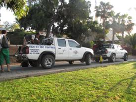 Norwegian Navy Loading up The Dive In Limassol Trucks